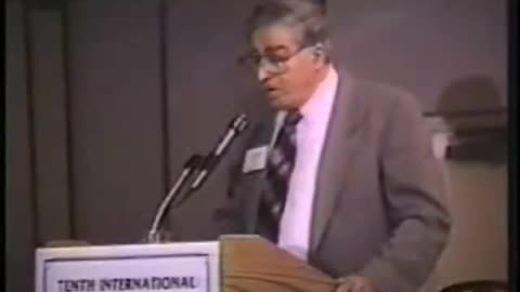Joseph Halow at the 10th IHR Conference (1990)