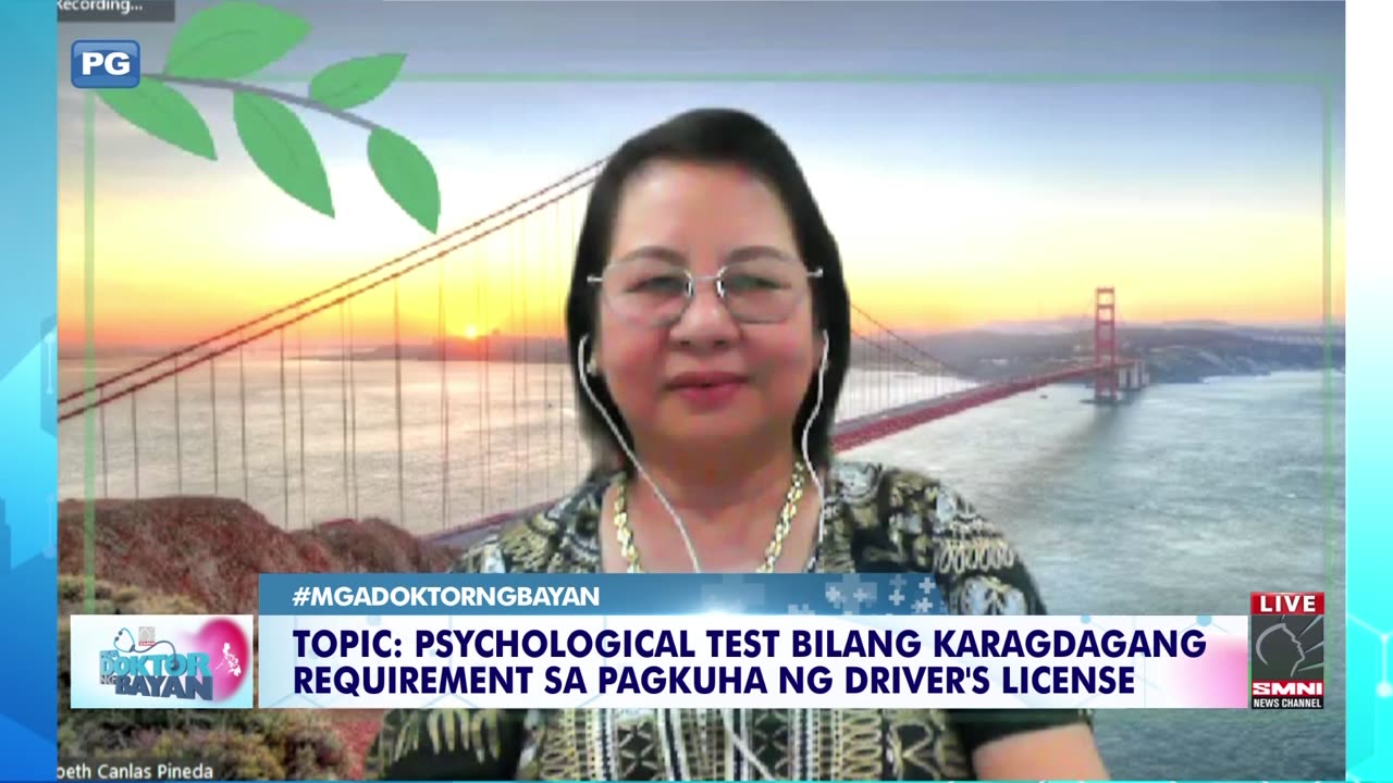 Psychological test bago makakuha ng driver's license, pabor ka ba?