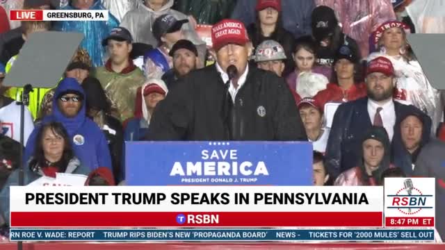 President Trump speaks at Trump Rally in Pennsylvania #TrumpWon #WeLoveDonaldTrump #TrumpWonPennsylvania