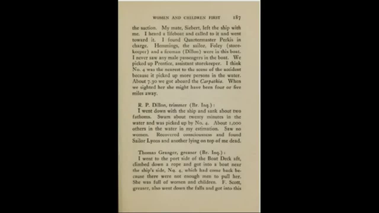 The Truth About the Titanic by Archibald Gracie