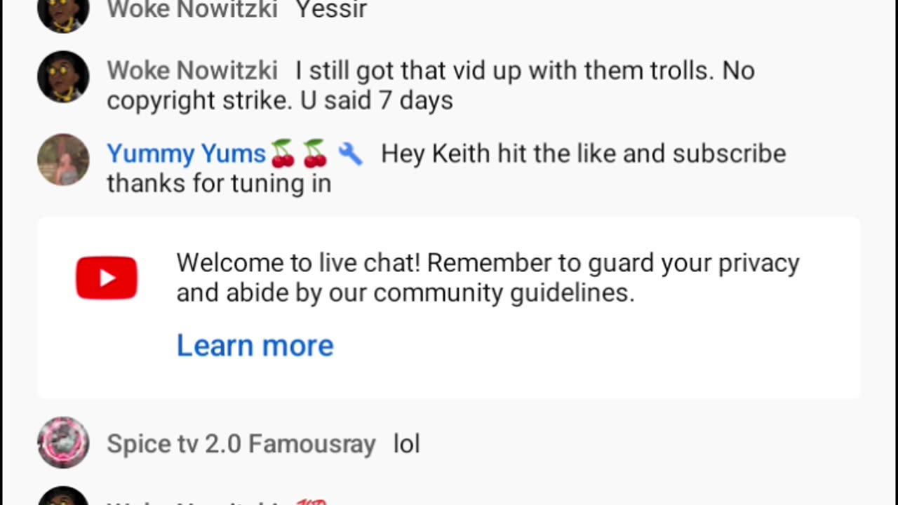 Capping Keith drags don on YouTube 😂😂😂😂