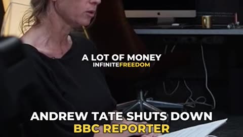 Andrew Tate shut down the BBC reporters