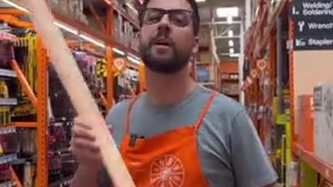 Advice from Portland home depot employee