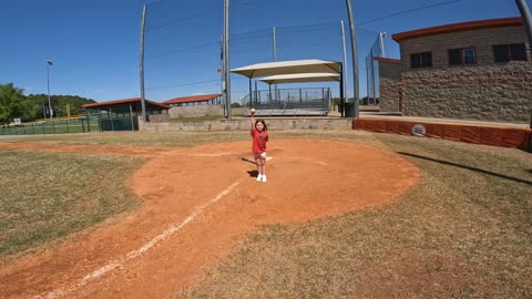 Getting ready for softball