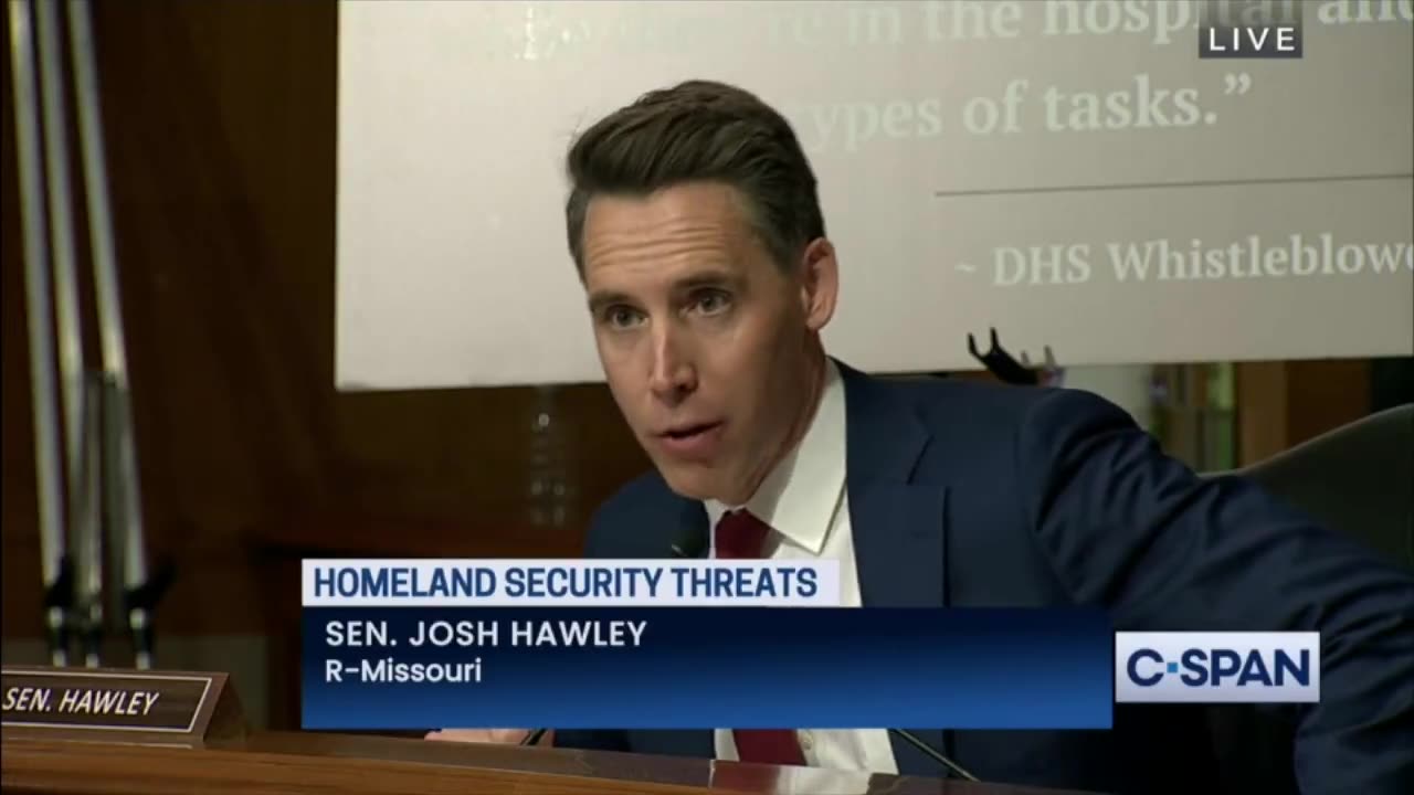 ABSURD!!!! Sen. Josh Hawley Drills DHS Mayorkas who wont answer border agent questions.