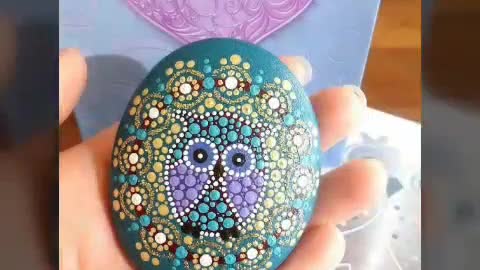 best flowers rock painting ideas amazing stone craft