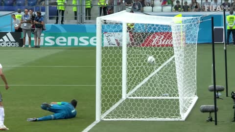 All of Saudi Arabia's goals at the FIFA World Cup