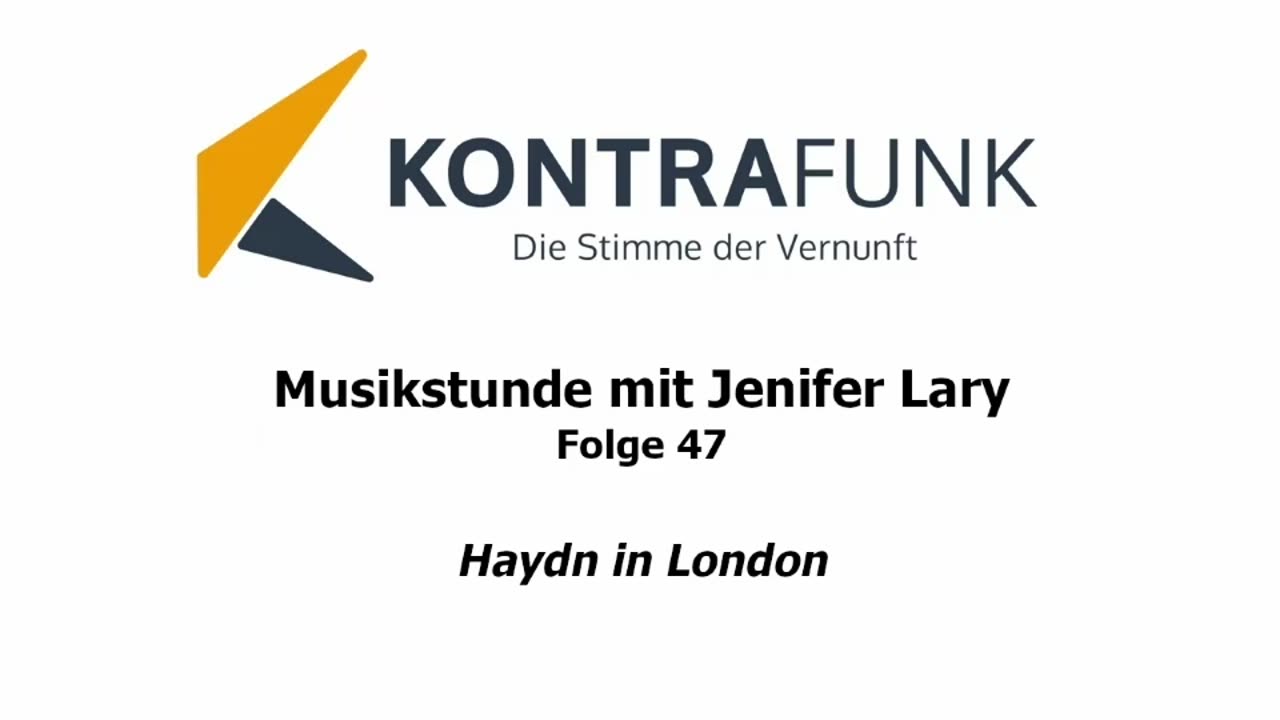 Musikstunde - Folge 47 mit Jenifer Lary: Haydn in London