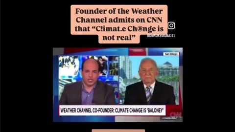 JOHN COLEMAN SCIENTIST & FOUNDER OF THE WEATHER CHANNEL - CLIMATE CHANGE IS NOT HAPPENING!