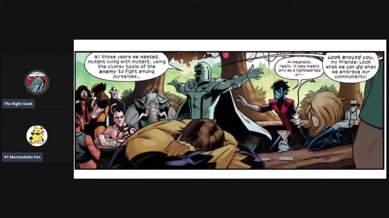 Discussing Nightcrawler & Iron Man w #1 Marmaduke Fan