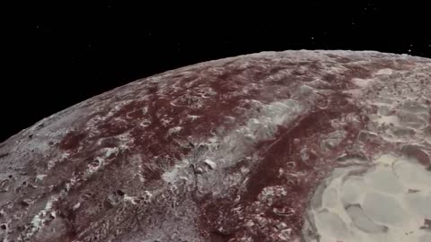 New horizons flyover of pluto
