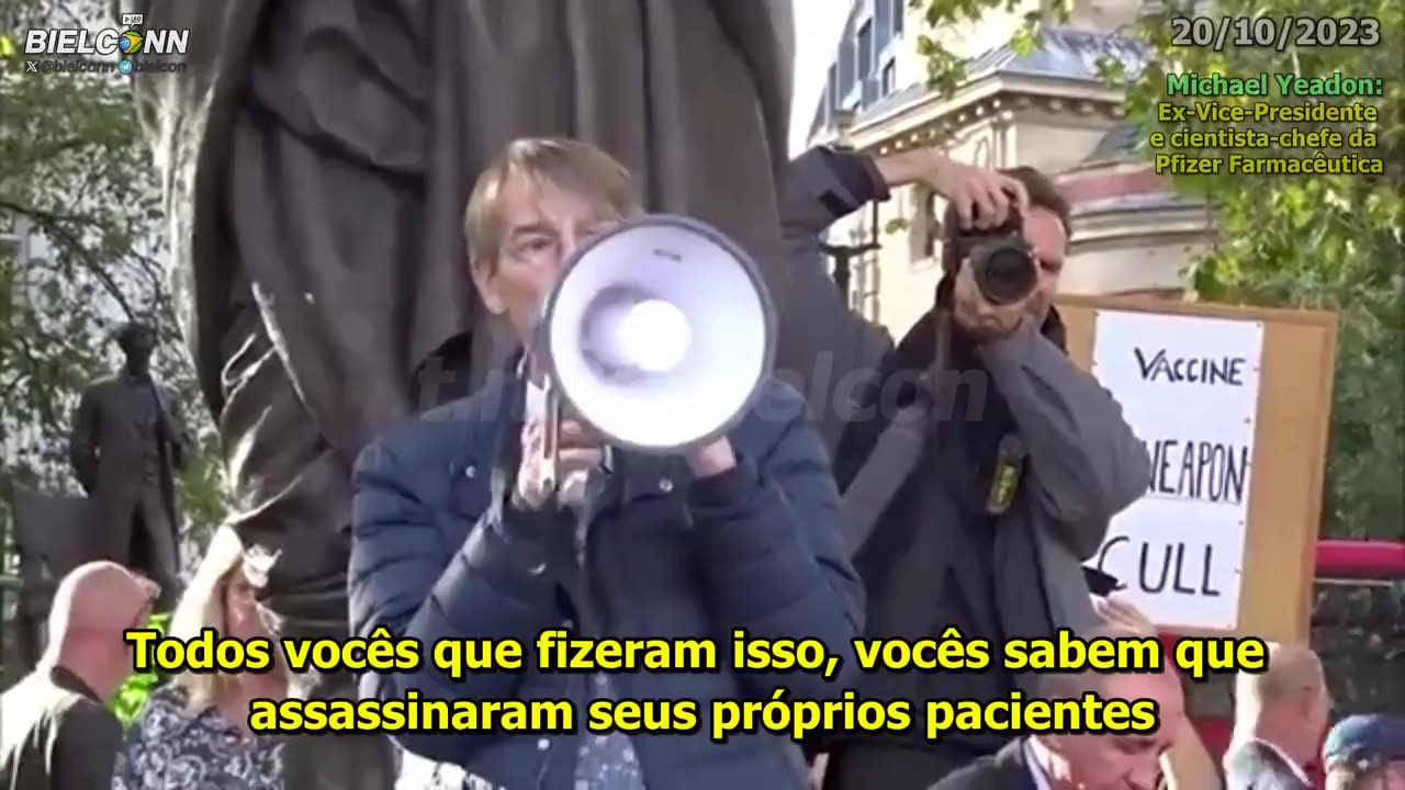 Dr. Mike Yeadon- ex-vice-presidente e cientista-chefe da Pfizer - nunca houve pandemia!!!