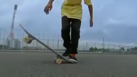 Boy with his skateboard | Amazing