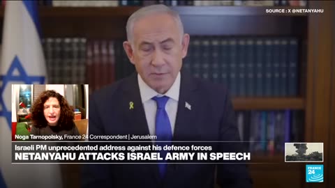 Israeli PM's speech was 'a declaration of war directed inside Israel'