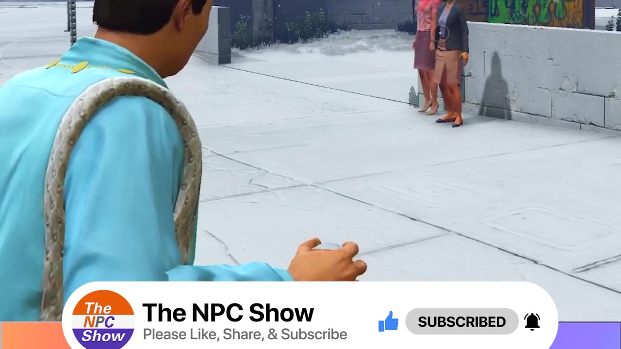 Throwing Snowballs At NPCs In Grand Theft Auto Online During Winter Holidays