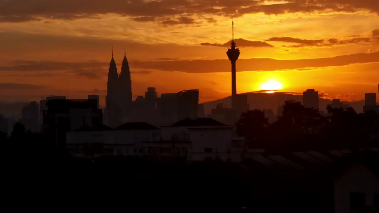 Sunrise over KL