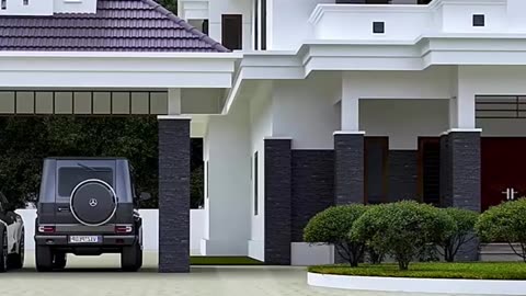 A luxurious house
