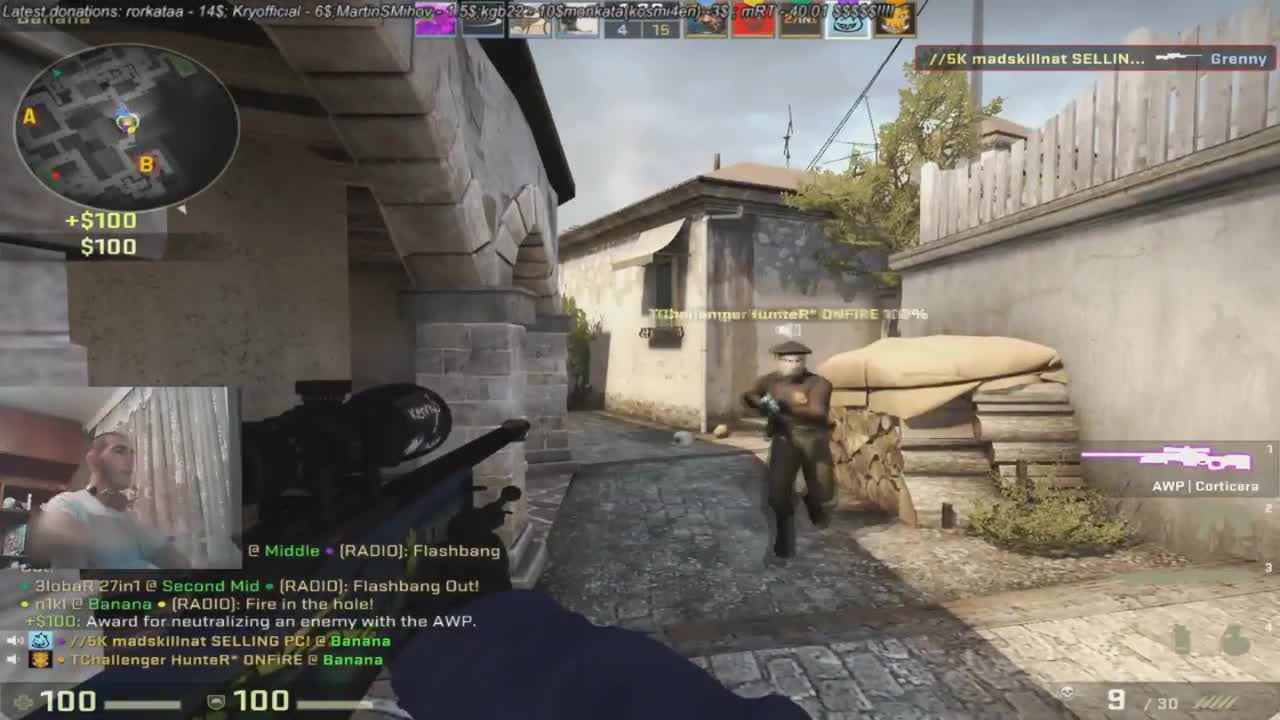 Weekly CS:GO Plays And Lols #7 - Smokes