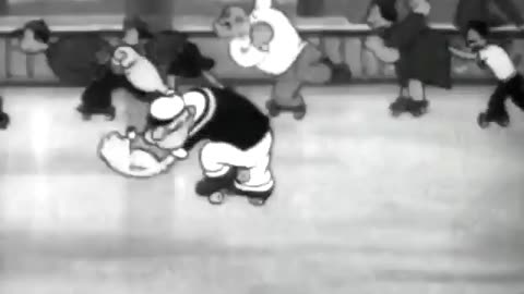 A Date to Skate | Popeye the Sailor Man | Popeye Cartoon