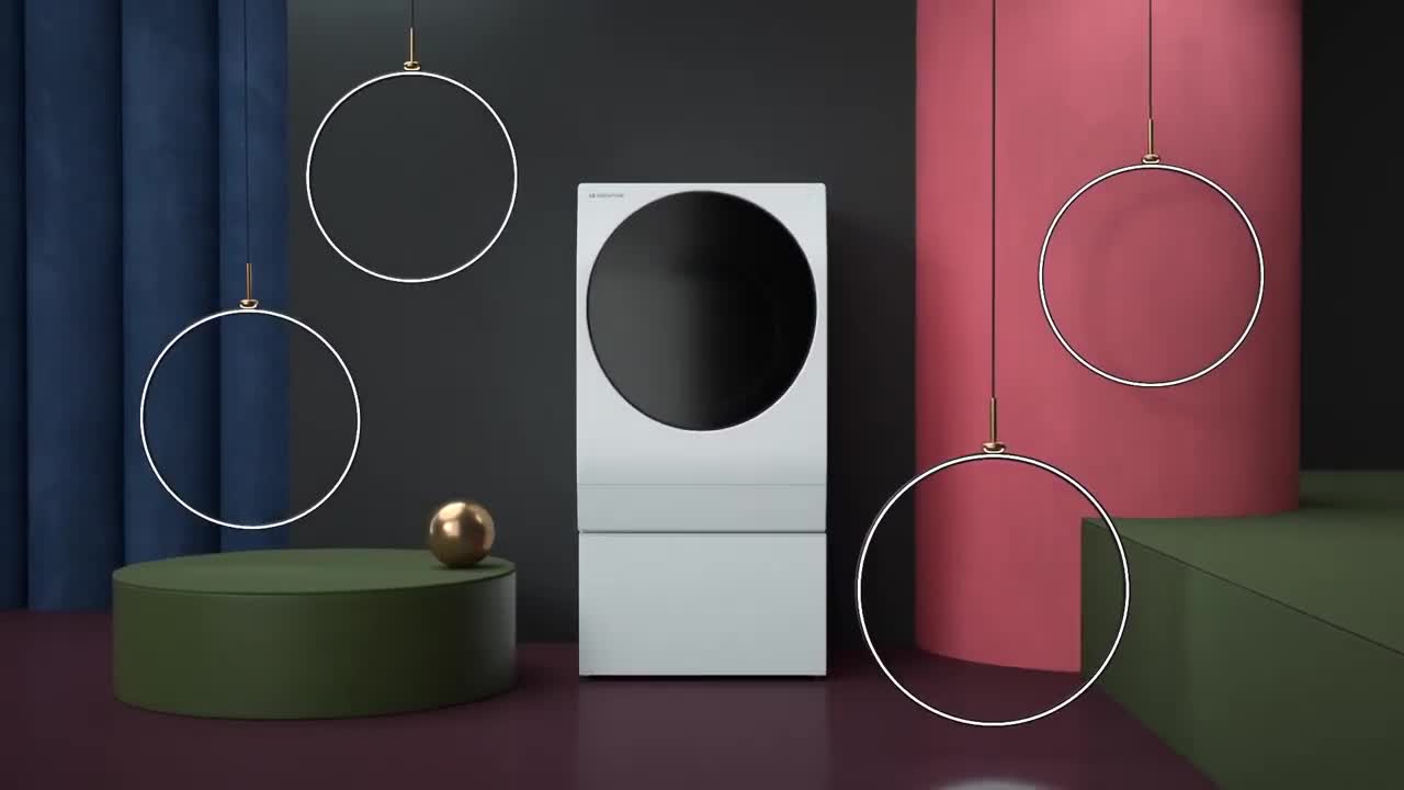 LG SIGNATURE WashingMachine - Just spin for softness (Collaboration with Santi Zoraidez)