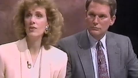 October 25, 1989 - Lou Forrest & Michelle Gailiun WSYX Columbus News Promo