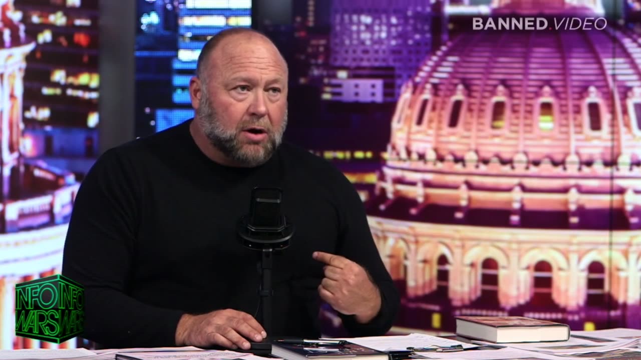 The Alex Jones Show in Full HD for October 22, 2023.