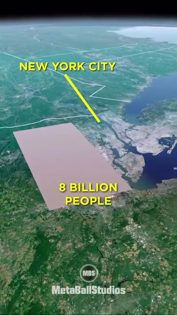 Overpopulation? This is How 8 Billion People Look From Space [POPULATION CONTROL]