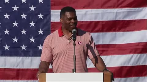 Herschel Walker holds rally with Sens. Lindsey Graham, Ted Cruz. Great speech from Herschel Walker