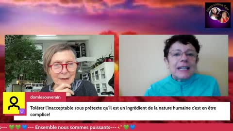 R-évolution canapé 20/12 Bilan du Boycott Bleu avec Jocelyne & Ma j