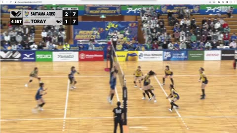 20230325 V-league AGEO vs TORAY