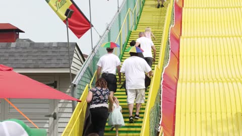 Dad takes Son to State Fair