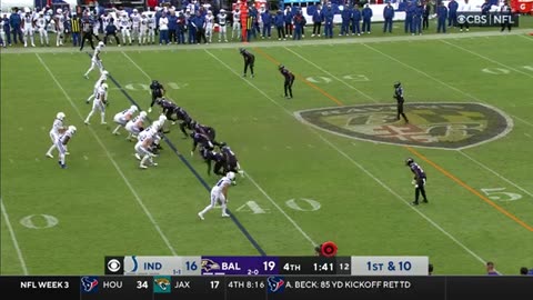 Indianapolis Colts vs. Baltimore Ravens | 2023 Week 3 Game Highlights