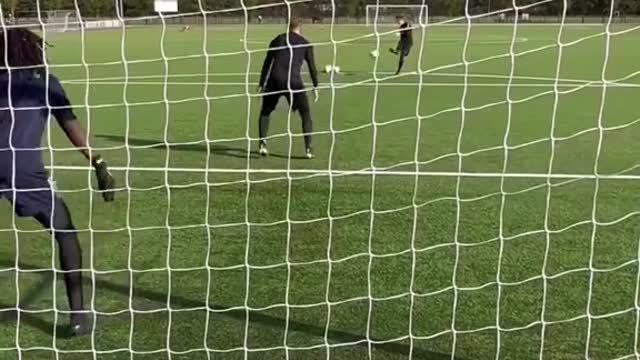 Reaction drill is tough 🔥 (gino_gk1IG) #goalkeepertraining #reactiondrill #nodaysoff