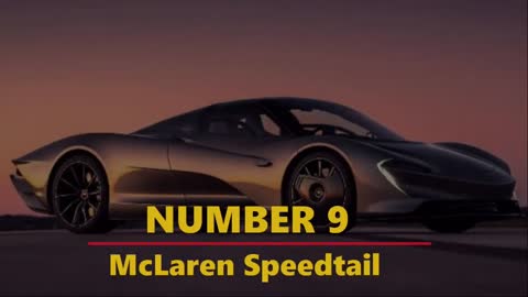 10 Fastest Cars in The World 2022