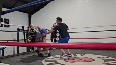 Nick Curley Sparring at TBC, 4/9/2024 vid 2