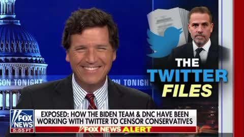 Tucker Carlson covers the Twitter Data drop of the efforts to censor the Hunter Biden Laptop story