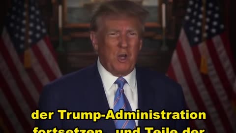 Trump gibt seine erste Erklärung