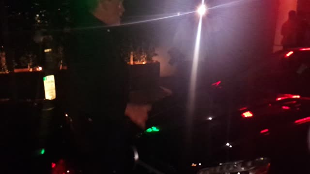 Pierce Brosnan leaving The Roxy