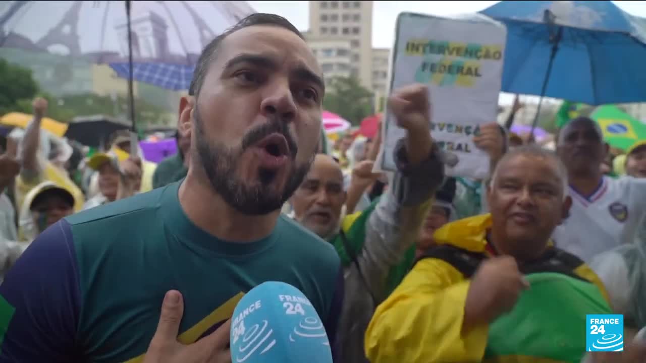 Bolsonaro supporters call on Brazil military to intervene after Lula victory • FRANCE 24 English