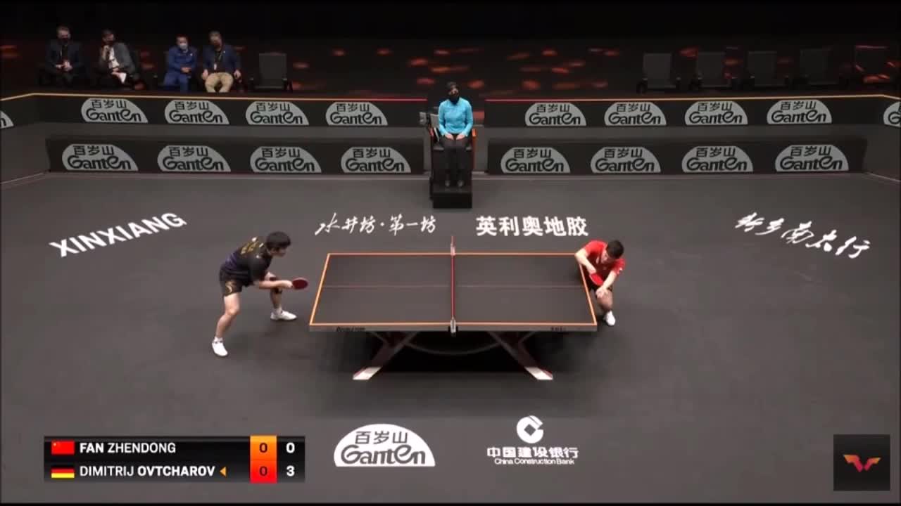 Was Ovtcharov's toss too low?