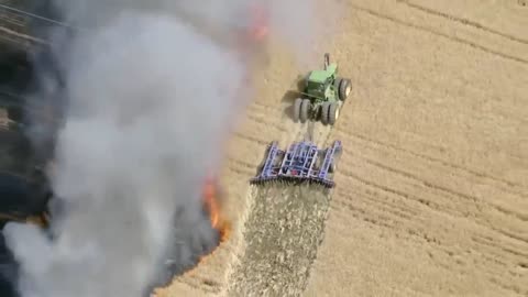 A Lone Farmer on Car