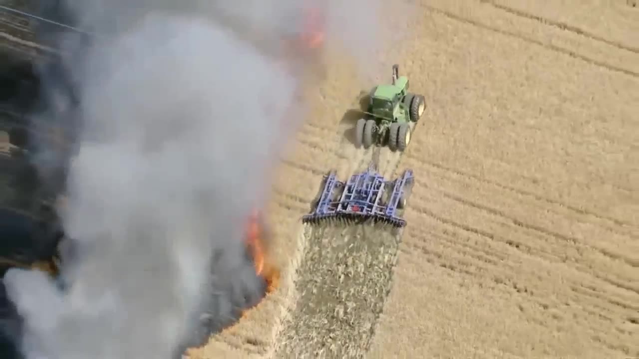 A Lone Farmer on Car