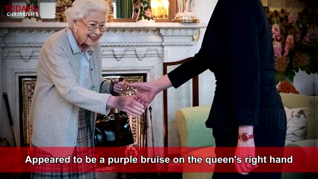 Queen Elizabeth's health was revealed inadvertently in her last appearance