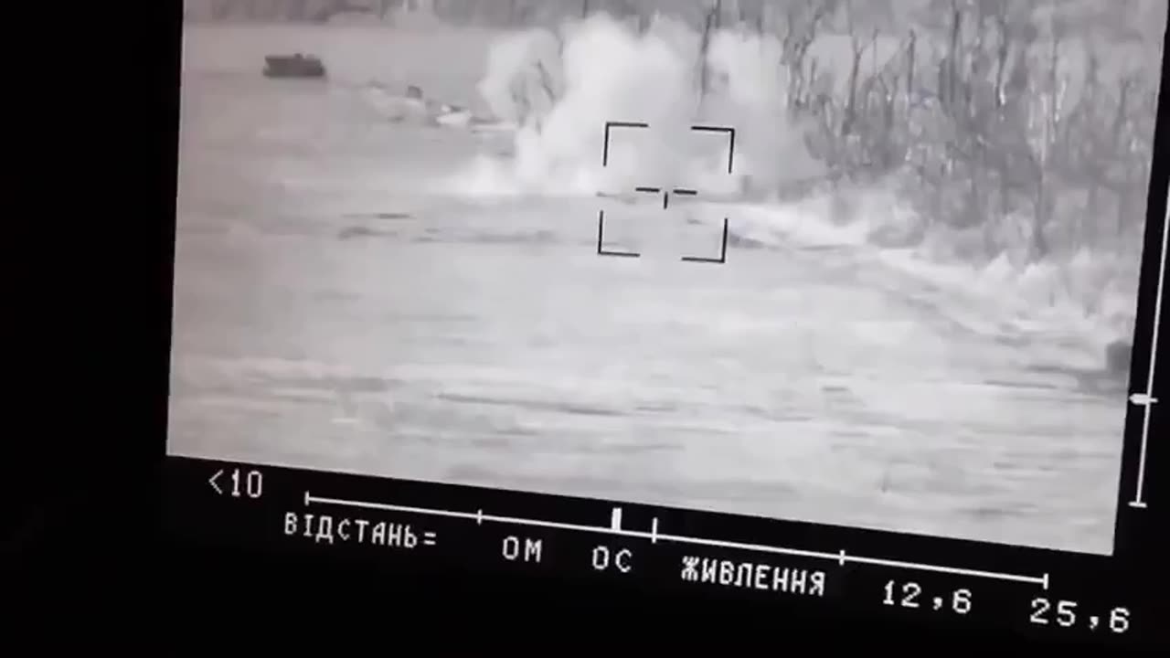 Ukrainian Stugna-P ATGM strike on Russian infantry.