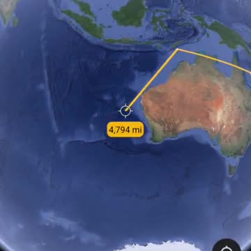 Antarctica map tool anomaly