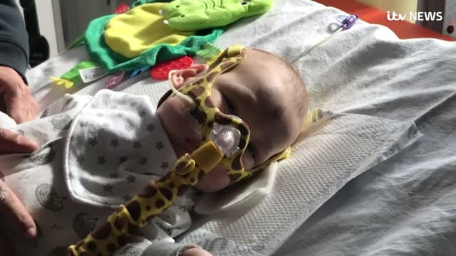 Father pleads for 'miracle' spinal muscular atrophy drug for son | ITV News