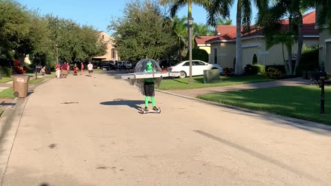 Alien Spaceship Halloween Costume