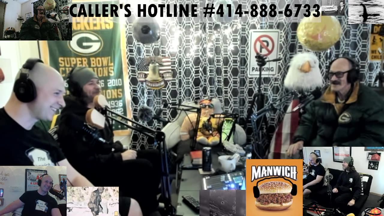 Them MANWICH Power Hour Plus Guy's GOING LIVE! call 414-888-6733