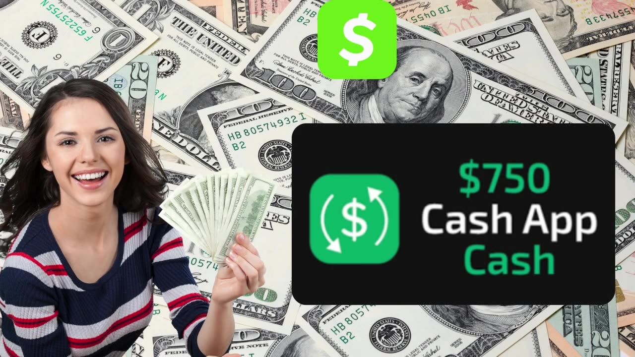 Hi you won $750 Free dollars in cash app eat it