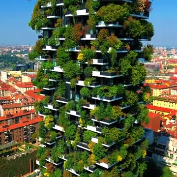 イタリア: ミラノにある 2 棟の住宅用超高層ビル、ボスコ バーティカルレ